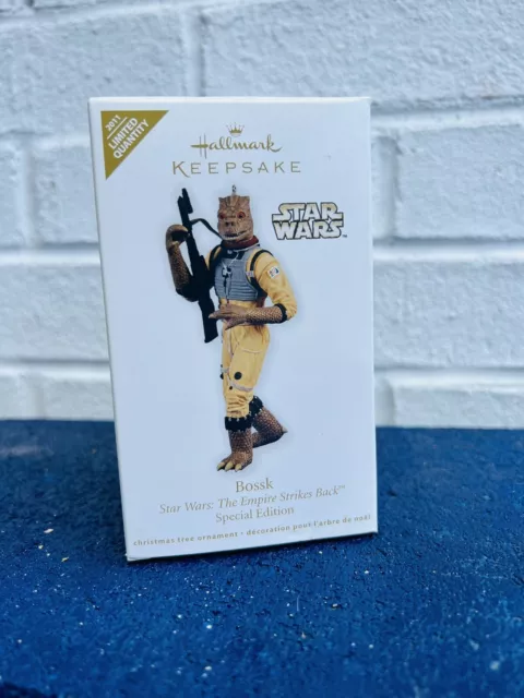 STAR WARS Empire: Bossk 2011 Hallmark Keepsake Ornament Limited Edition NIB