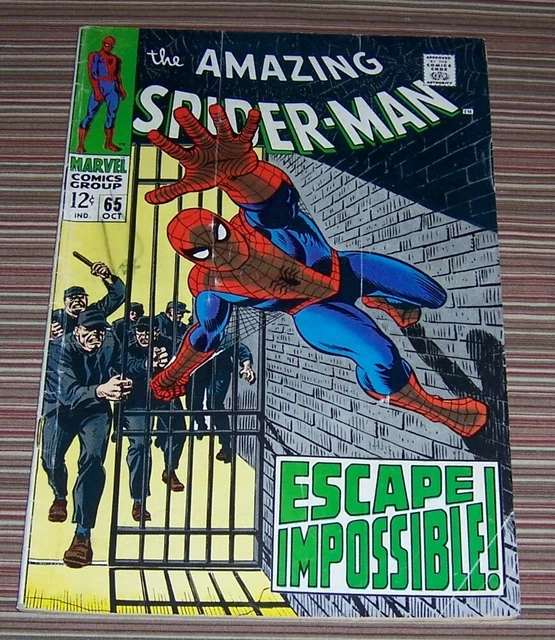 Amazing Spider-Man 65 VG Marvel Silver Age Stan Lee John Romita