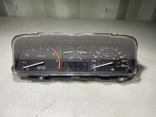 88-89 Honda Civic CRX HF Guage Cluster Speedometer Instrument Panel DX SI EF OEM
