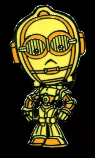 Cute Star Wars Mystery Pack C-3PO Disney Pin 108420