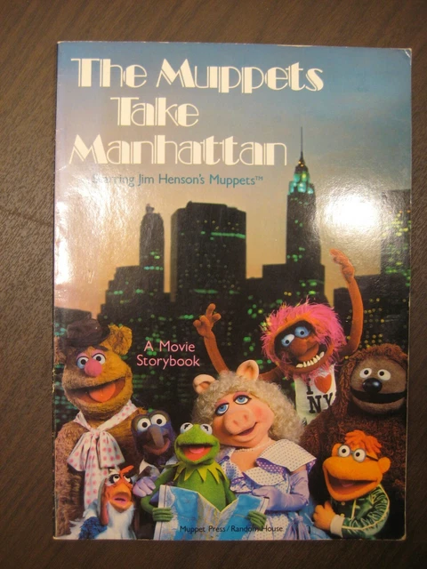 THE MUPPETS TAKE Manhattan Jim Henson s Muppets Movie Picture Book the-muppets-take-manhattan-jim-henson-s-muppets-movie-picture-book