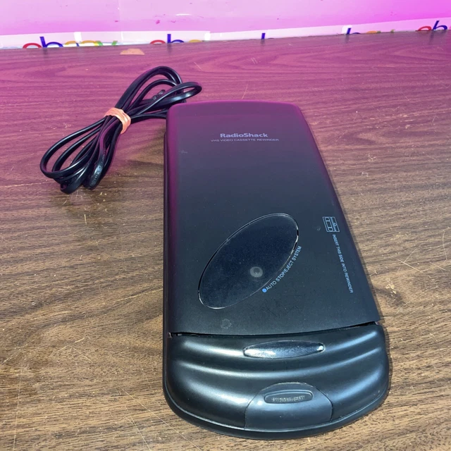 RADIO SHACK VHS Video Cassette One Way Rewinder Auto Stop/Eject System