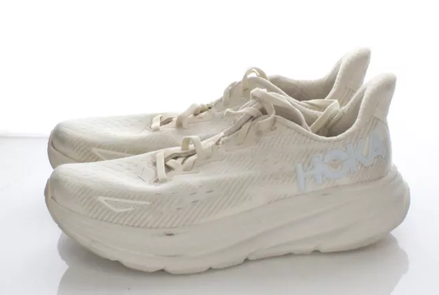 20-61  $ 145 Sz 6.5 B Women Hoka Clifton 9 Lace Up Sneakers