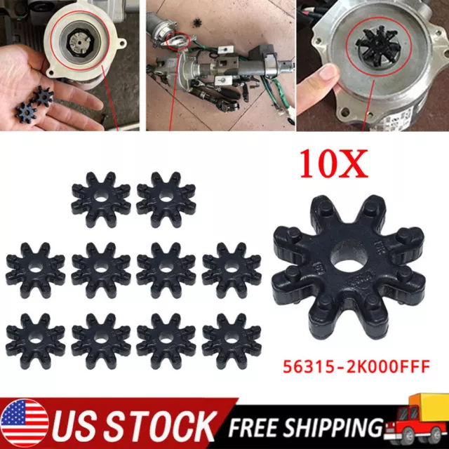 10PCS Flexible Steering Column Coupler For Hyundai Elantra Kia 563152K000FFF