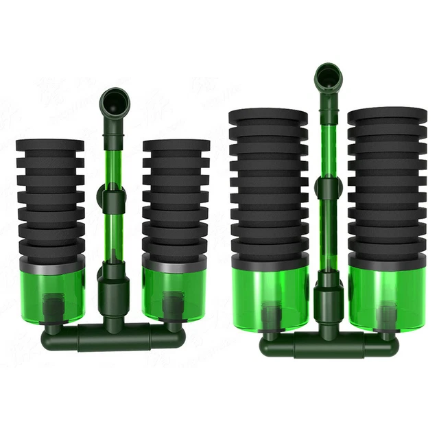 AQUARIUM FILTER ABSORBS Dirt Biochemical Sponge Filter Eliminates Odors