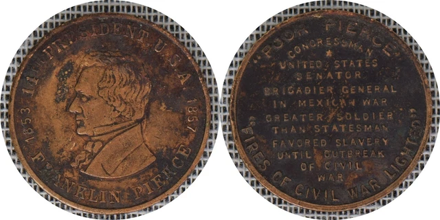 USA Presidential Token - Franklin Pierce