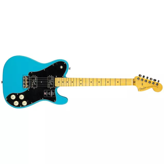 Fender American Professional II Telecaster Deluxe MN - Miami Blue * NEW *