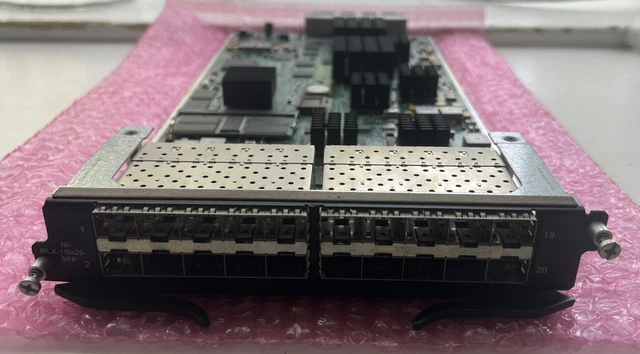 Brocade Foundry NetIron NI-MLX-1Gx20-SFP scheda di interfaccia in fibra ottica