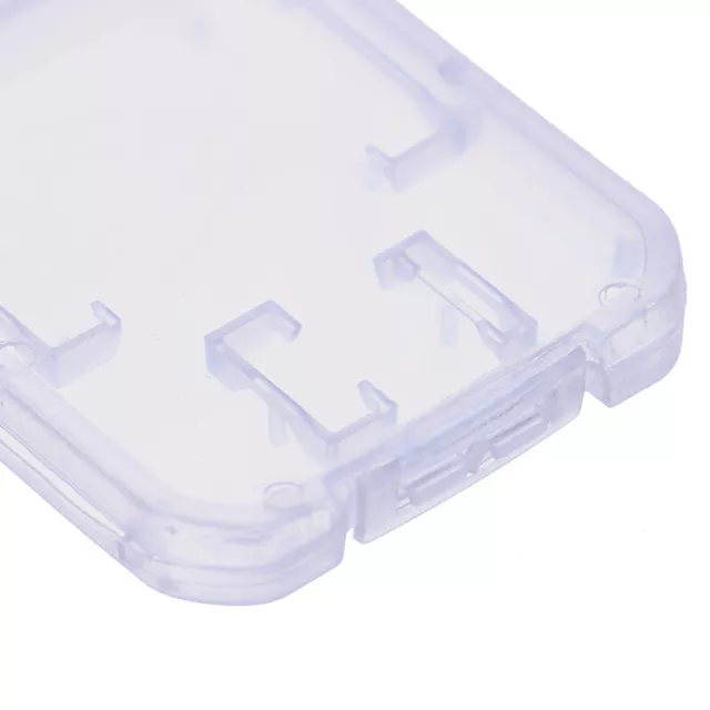 10Pcs Clear Plastic Memory Card Case Micro SD TF Card Storage Box Protect-tz 3