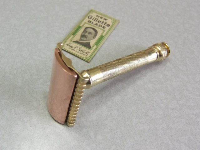 Vintage 1930'S Gillette Goodwill Double Edge Safety Razor - Clean 5