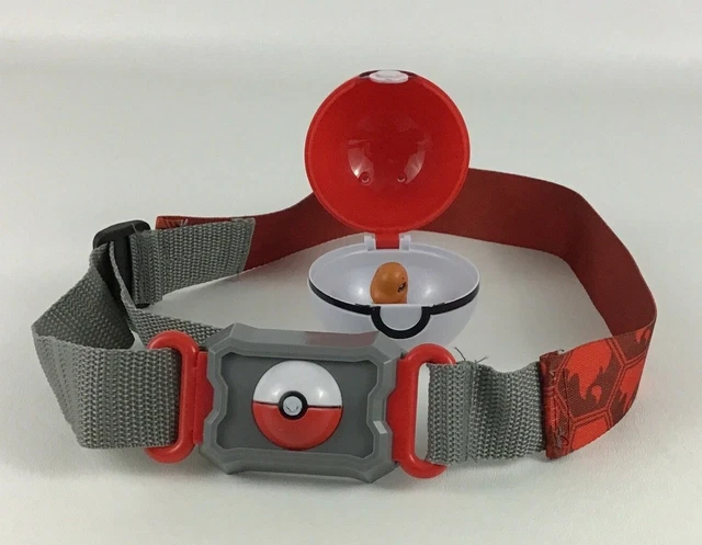 Pokemon Poke Ball Adjustable Belt Charmander Mini Figure 2016 Tomy Nintendo Toy Pokemon Poke Ball Adjustable Belt Charmander Mini Figure 2016 Tomy Nintendo Toy
