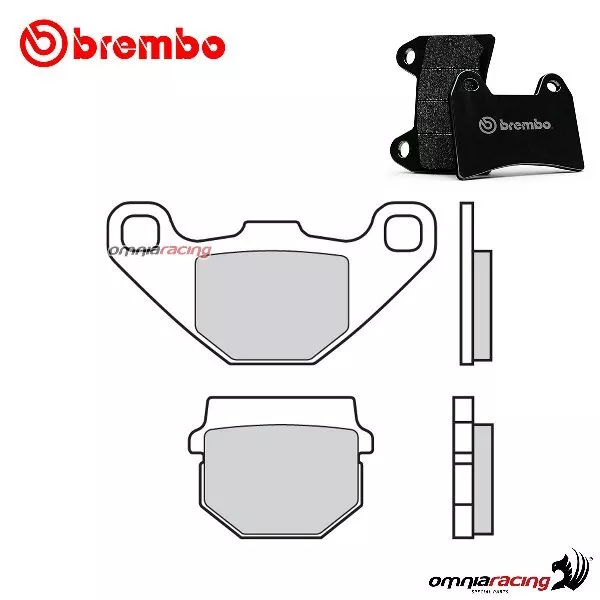 Plaquettes de frein avant Brembo CC Carbon Ceramica pour Tgb Hook 125 2010