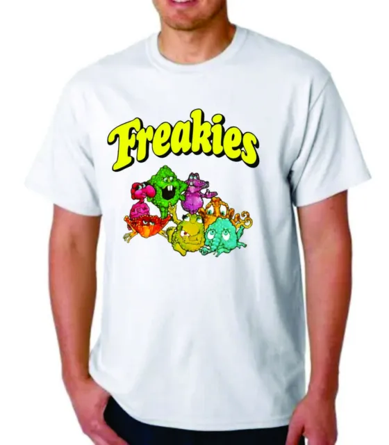 Cartoon Cereal T-Shirt Monster Frankenberry Ralston Quisp Cap'n crunch