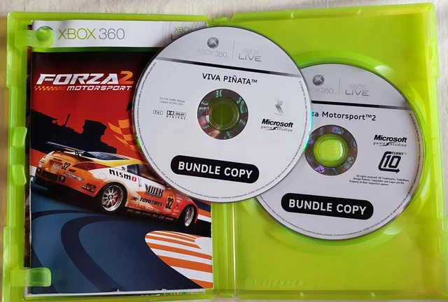 Viva Pinata and Forza Motorsport 2 - A 2 dischi gioco bundle (Xbox 360) ex con 2