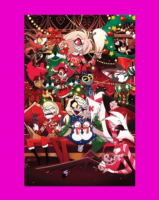 HAZBIN HOTEL - HOTEL STAFF - HOLIDAY 2025 POSTER $94.36 - PicClick