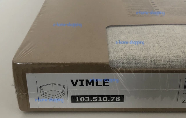 ABDECKUNG FÜR IKEA VIMLE Sofa Eckabschnitt in Gunnared Beige 103.510.78
