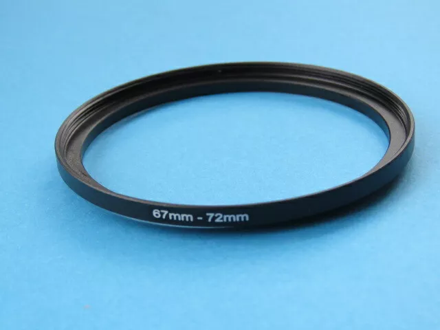 67mm to 72mm Step Up Step-Up Ring Camera Filter Adapter Ring 67-72mm