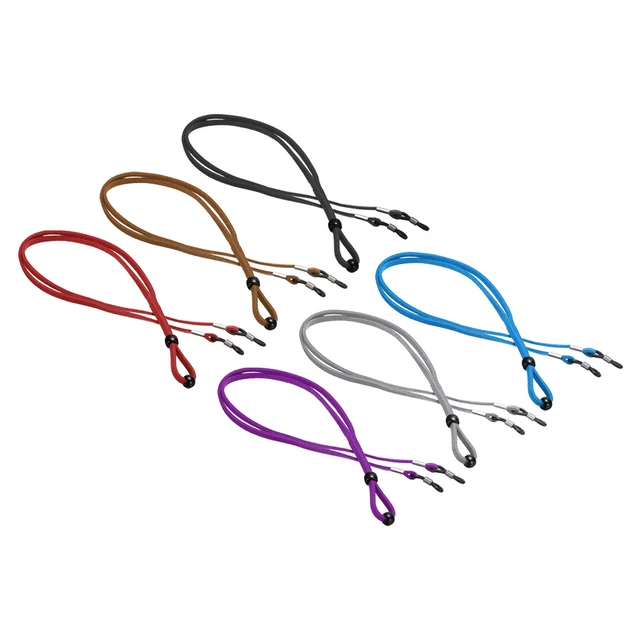 6 pz cinturino per occhiali da sole unisex regolabile supporto per occhiali 6 colori