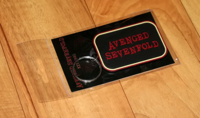 Avenged Sevenfold Rare Keyring Keychain Schlüsselanhänger Collectible 3