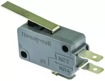 Honeywell Leaf Lever Microswitch, 16 Amp 250 Volt AC SPDT-NO/NC Multiple QTY