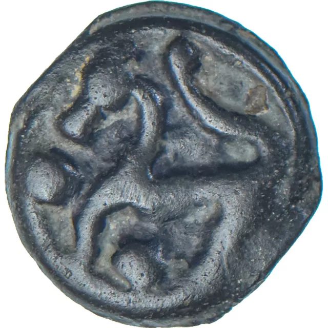 [#1175404] Coin, Senones, potin à la tête d’indien, 1st century BC, VF(30-35), B 2