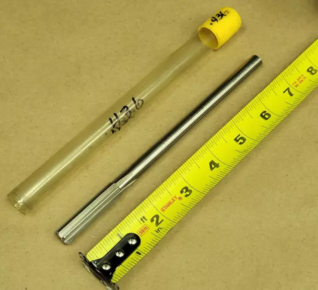 11.074Mm L & I 533 .4360 Chucking Reamer, J-6 B, 6 Flute, 1-3/4 Loc, 7-1/8" Oal