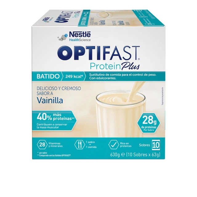 Alimentación Optifast unisex PROTEINPLUS batido sobres #vainilla 10 x 63 gr