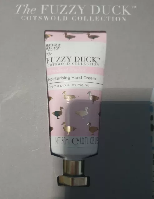 💙The Fuzzy Duck Geschenkset Baylis & Harding blumig blau rosa grau weiß Kerze💙 2