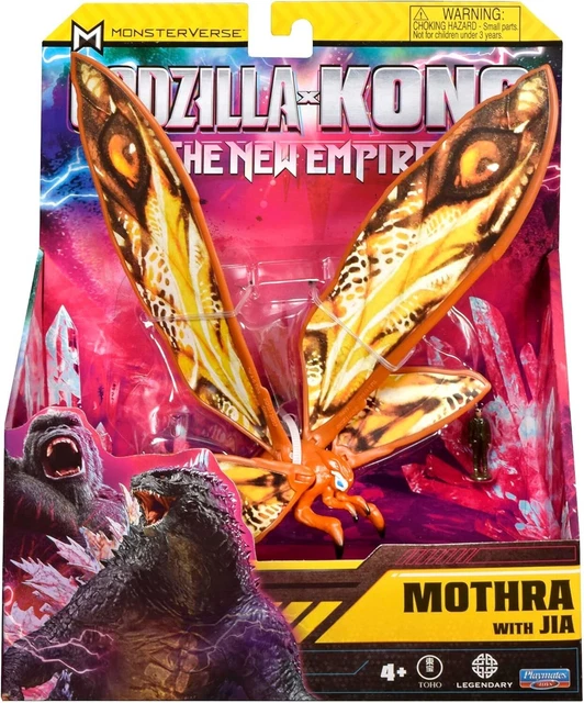 MONSTERVERSE GODZILLA X Kong The New Empire, 6Inch Mothra Action