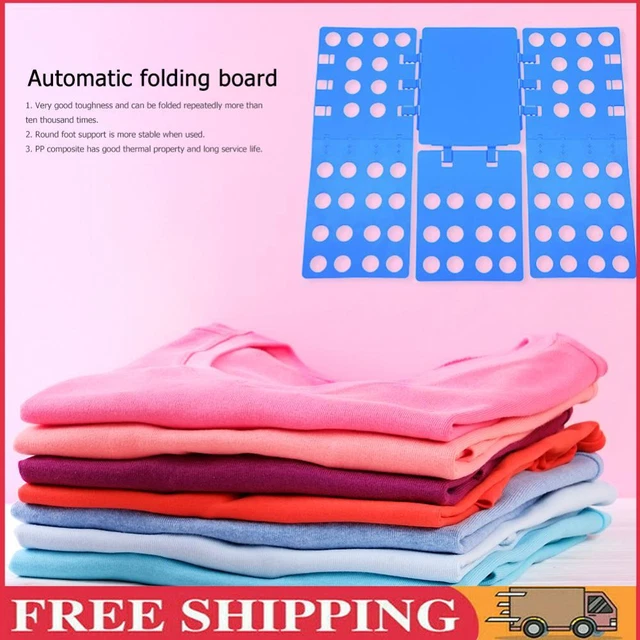 Supporto tessuto in plastica organizer scheda indumento pieghevole strumenti di stoccaggio (blu)