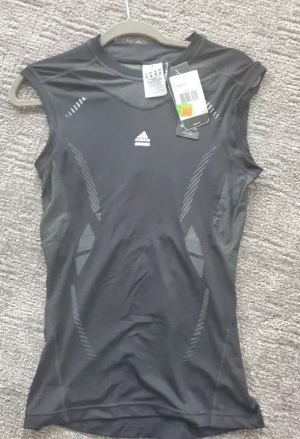 Mens Adidas Techfit Sleeveless Compression Shirt Medium