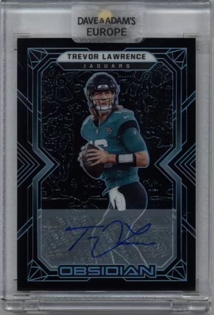 2022 Panini Obsidian Trevor Lawrence auto #52 06/10