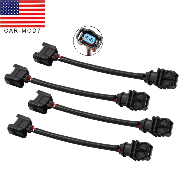NEW OBD1 TO OBD2 Fuel Injector Connector Conversion Jumper Harness for