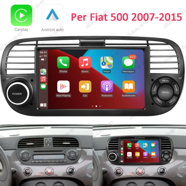 Hikity 1G 32G Android 13 Autoradio Carplay per Fiat Panda 2013 2014 2015  2016 2017 2018 2019 2020 6.2 Pollici Auto Radio con Android Auto Bluetooth  Vivavoce GPS WiFi USB RDS AHD Telecamera Posteriore : : Elettronica
