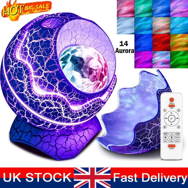 NORTHERN LIGHTS AURORA Galaxy Projector, Bluetooth Music Projection