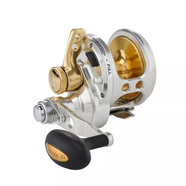 Fin-Nor Lethal LTH20LD2 2 Speed OH Lever Drag Overhead Fishing Reel LTH 20