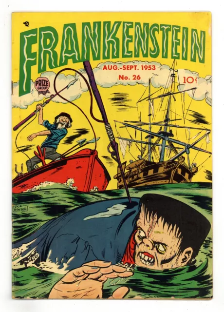 Frankenstein Comics #26 VG- 3.5 1953