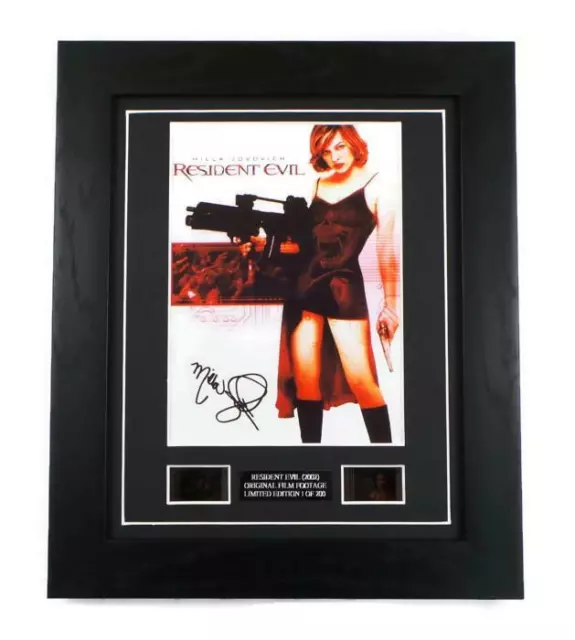 Resident Evil Signed Preprint Original Film Cell Horror Movie Memorabilia Gift