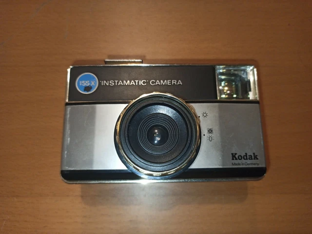 APPAREIL PHOTO VINTAGE KODAK INSTAMATIC CAMERA 155X + Étui NON TESTÉS