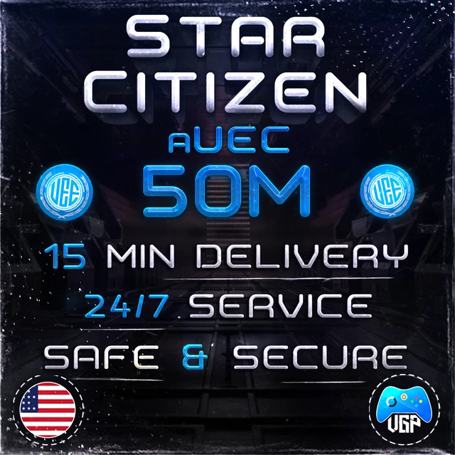 STAR CITIZEN AUEC 🔥50M🔥 Version 3.24.2 LIVE SC aUEC ️100 Positive FB