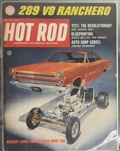 Hot Rod Magazine April 1966