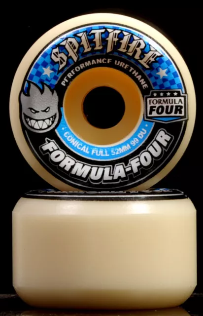 Spitfire Formula 4 Conical Full 52mm 99A Skateboard Wheels F4 99DU 52 mm Rollen