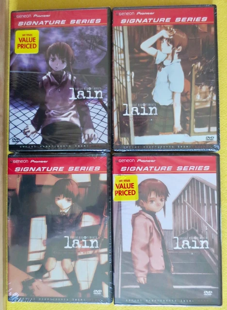 serial　experiments　lain　DVD＿SET DVD Serial Experiments Lain: Signature Series Box Set (V.1-4