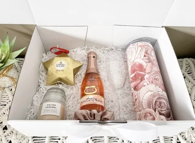 Personalised Gift hamper. Wine Party Gift Box Hamper for Birthdays, Graduations,