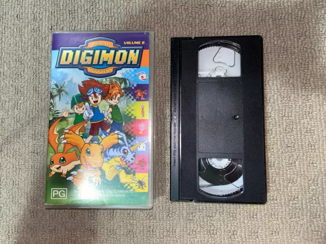 Digimon Volume 2- VHS - AUS 20th Century￼ Fox