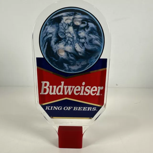 Budweiser Bowling Ball Beer Tap Handle King of Beers