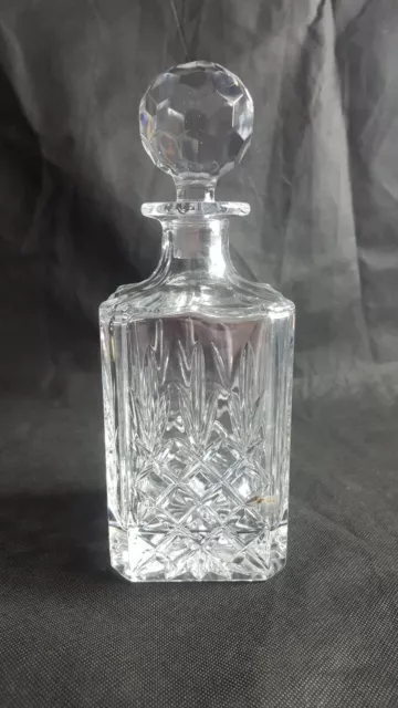 Vintage Hand Cut Crystal Decanter By Chomette Dornberger 2