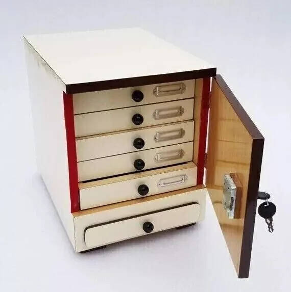 New Wooden Microscope Prepared Slide Storage Cabinet for 500 Slides