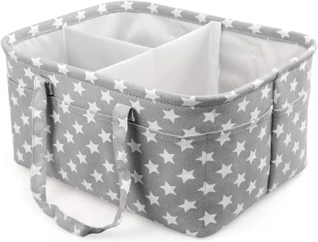 Baby Nappy Caddy, Portable Nursery Organizer, Storage Basket for Babies Portable