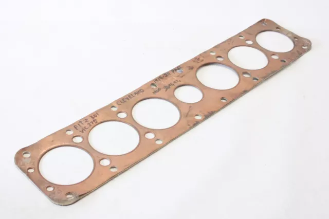 NOS 1919-27 Cleveland 40 41 42 6 Cylinder Engine Copper Head Gasket Victor 275 NOS 1919-27 Cleveland 40 41 42 6 Cylinder Engine Copper Head Gasket Victor 275